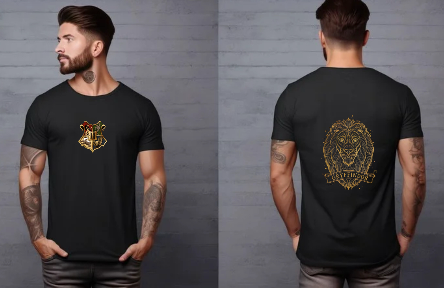 Gryffindor House Emblem - Where Heroes Are Made | Unisex T-shirt