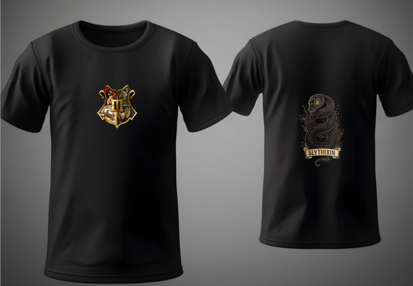 Slytherin House Emblem - Where Strategy Meets Strength | Unisex T-shirt