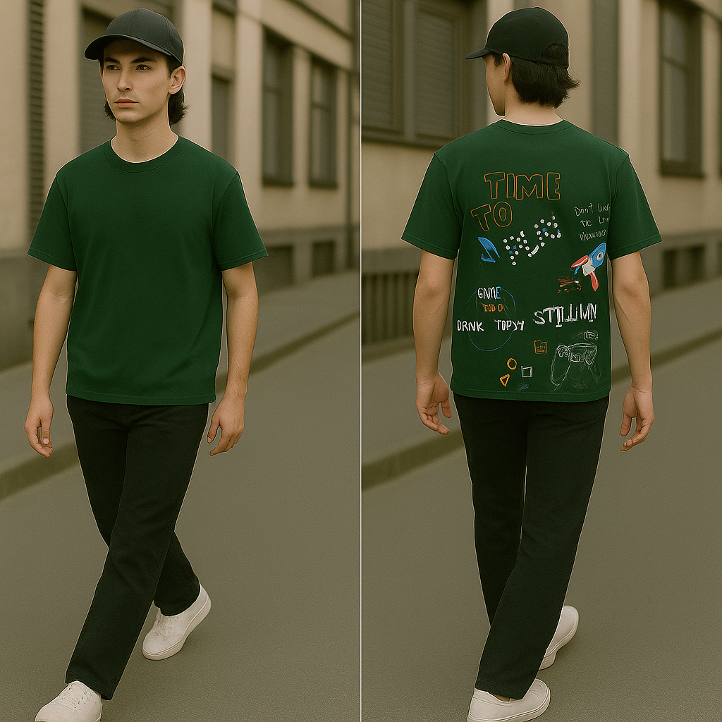 Street Mode: Gamer Edition  Unisex Oversized Tee