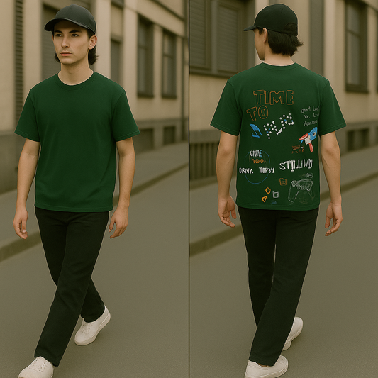 Street Mode: Gamer Edition  Unisex Oversized Tee