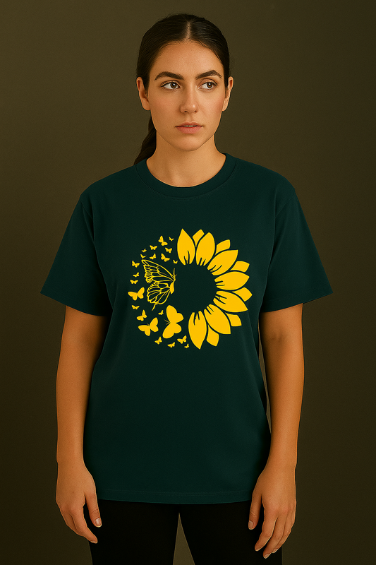 Butterfly Bloom Oversized Tee
