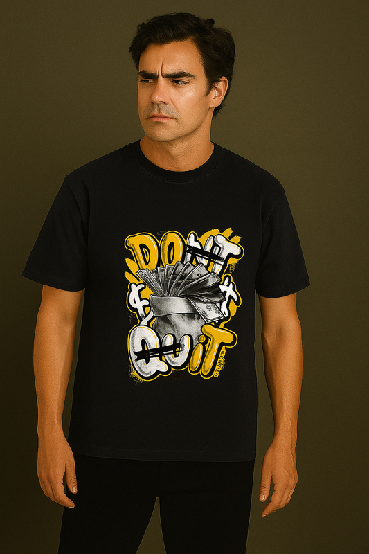 Dont Quit Unisex Oversized Tee