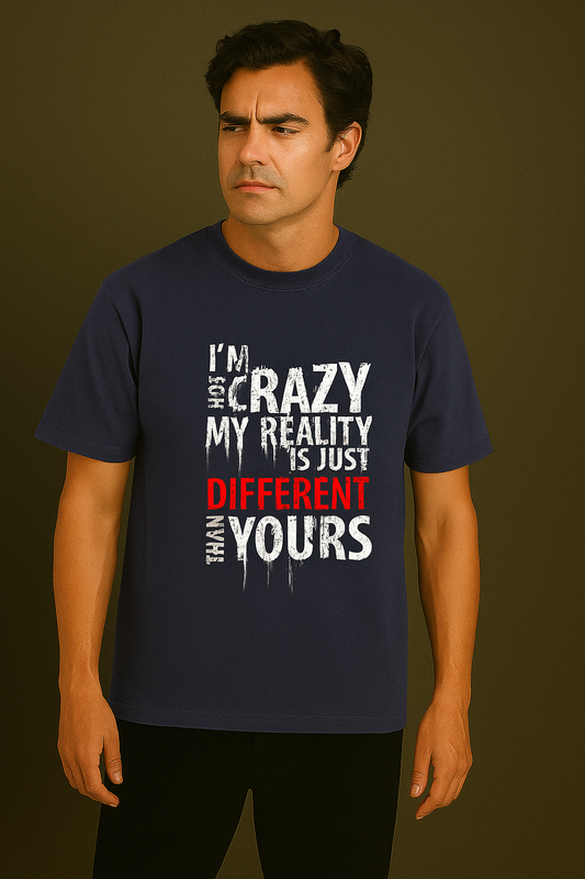 Crazy Vision Unisex Oversized Tee