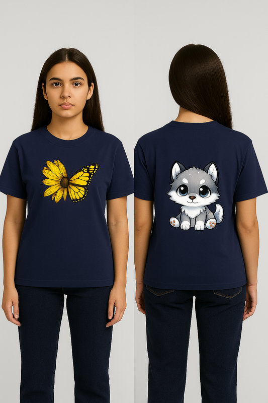 Lunar Wings Unisex Oversized Tee