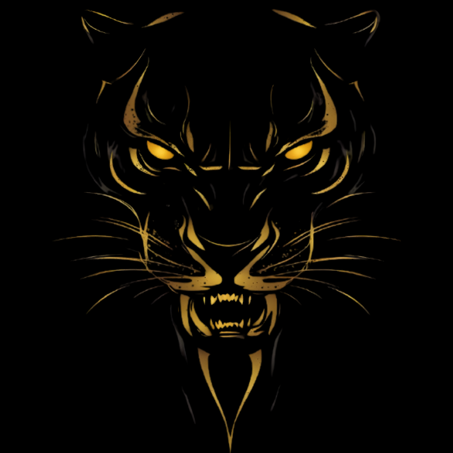 Golden Panther - Killer Instinct Mode | Unisex T-shirt