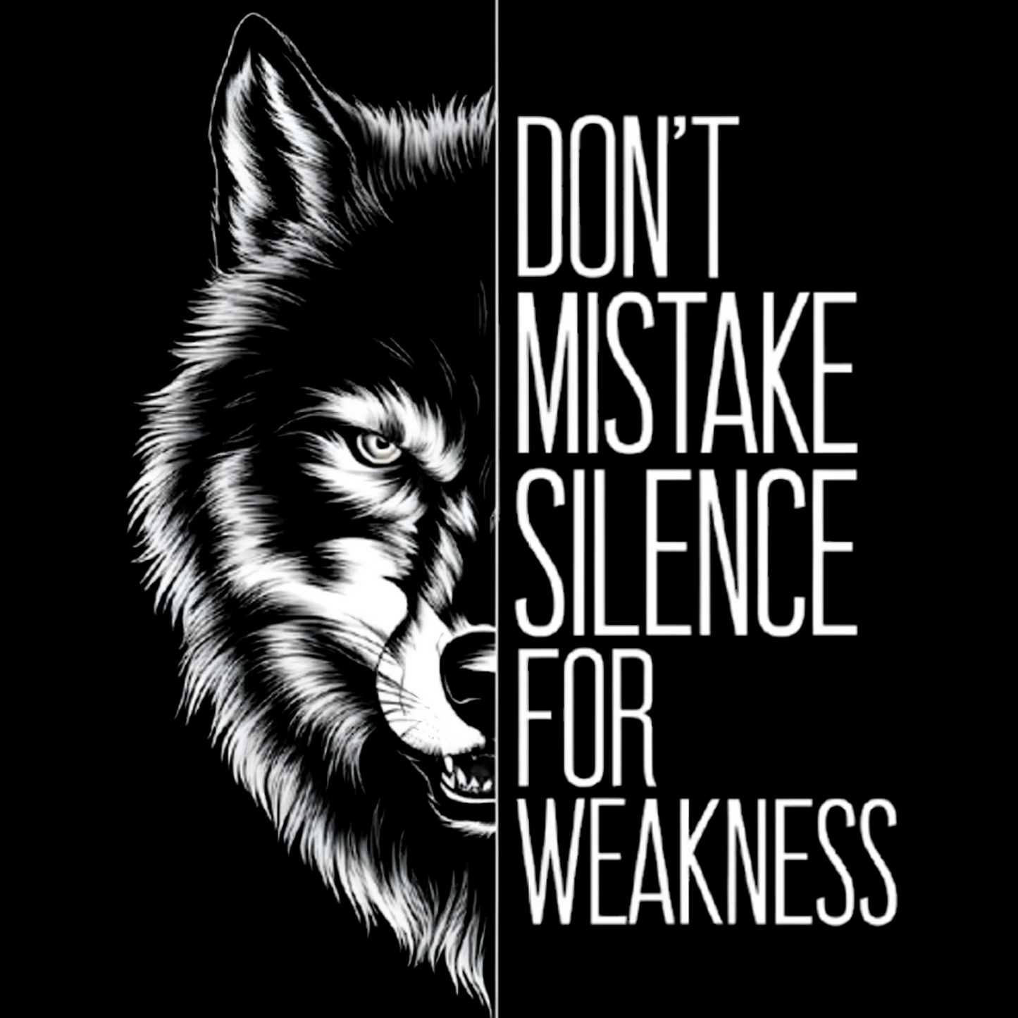 Silent Strength - Don't Mistake Silence For Weakness | Unisex T-shirt