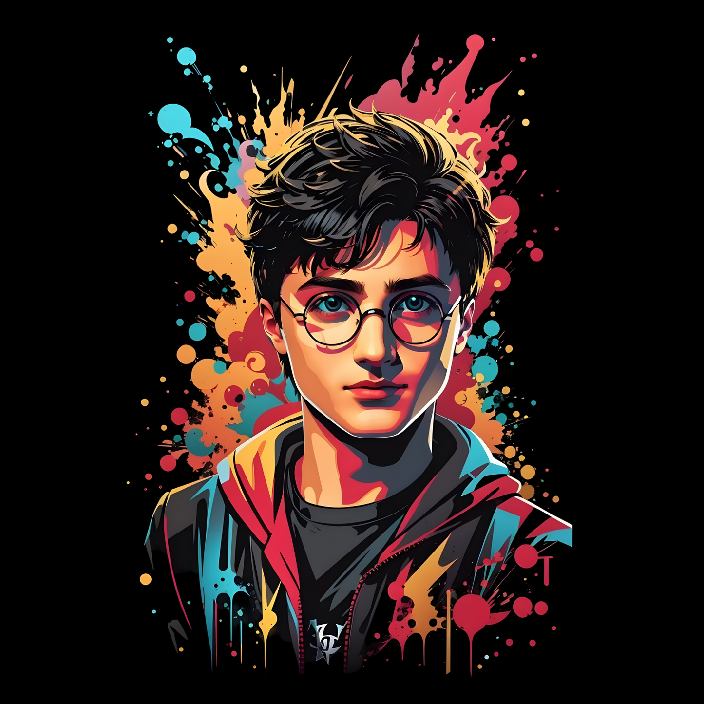 Harry Potter - Splashes of Magic | Unisex T-shirt