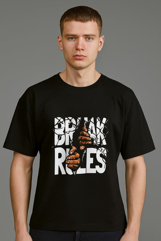 Break The System Unisex Oversized Tee