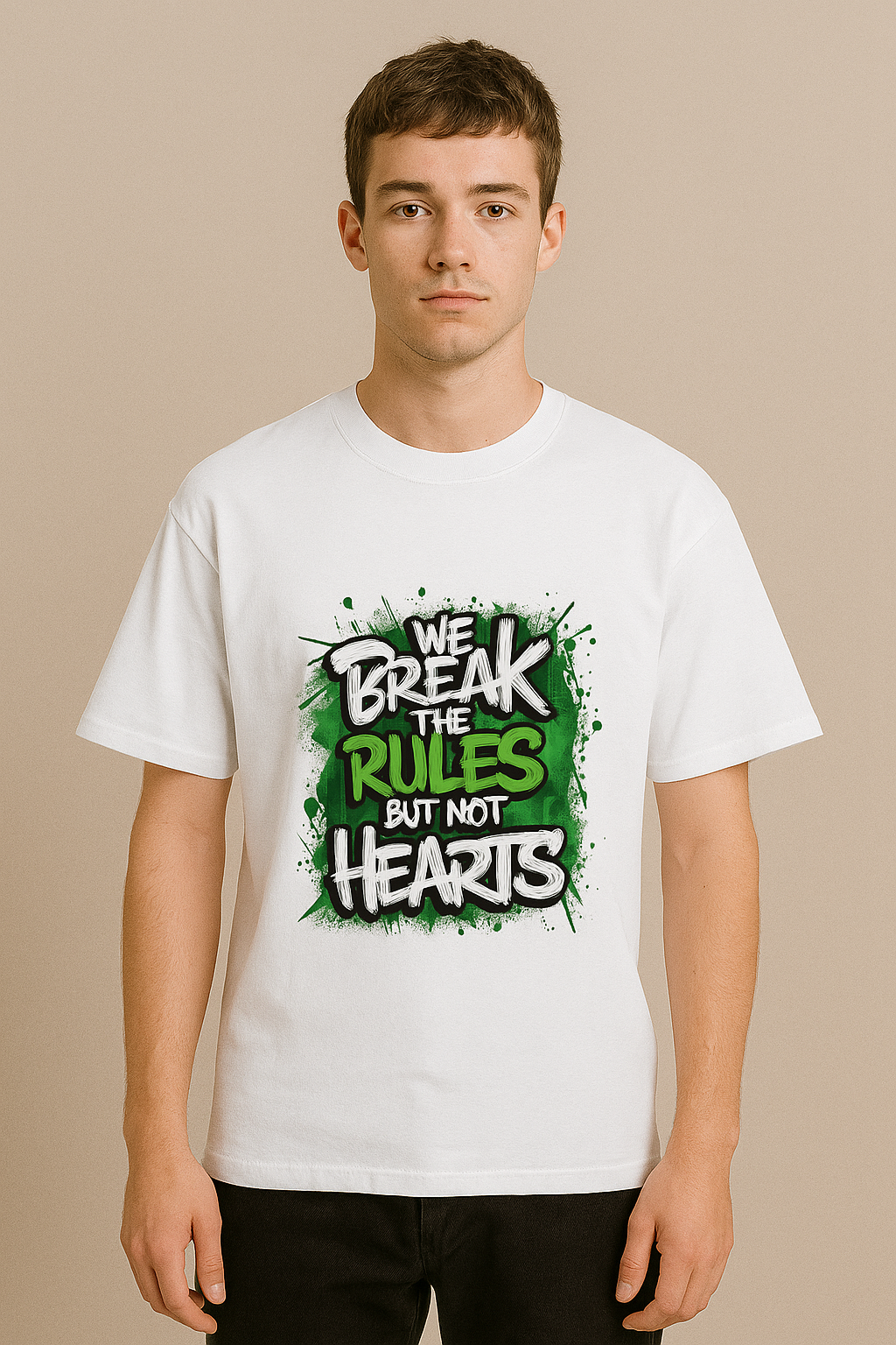 Rule Breaker Unisex Oversized Tee